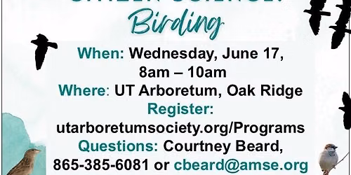 June Monthly Guided Bird Walk 