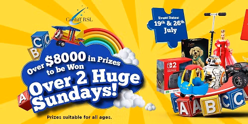 Toy Raffles at Cardiff RSL