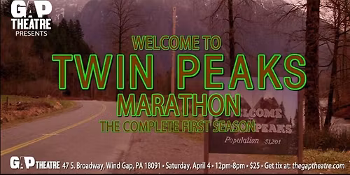 Welcome To Twin Peaks Marathon - The Complete First Season