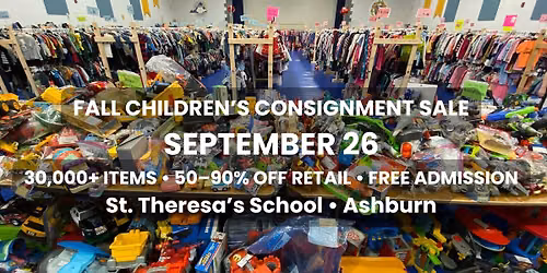 Fall Kids\u2019 Consignment Sale \u2013 Shop, Save & Support!