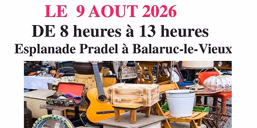 Vide-grenier du Rond point de l'amiti\u00e9