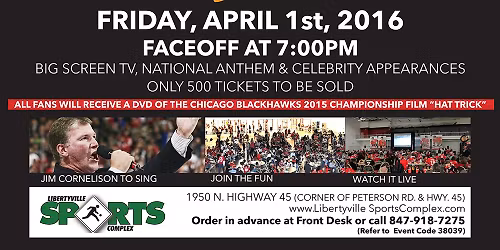 Winnipeg Jets at Chicago Blackhawks at United Center