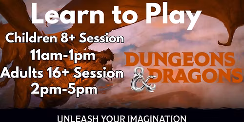 Free Learn To Play D&D Event!