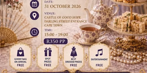 SAWIC Western Cape High Tea at the Castle of Good Hope - Bridgerton Style
