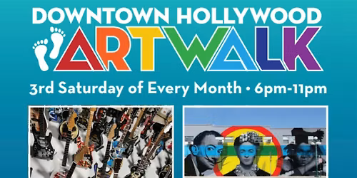 Free Choose954 Guided Tour Through Downtown Hollywood's ArtWalk @ 7PM!