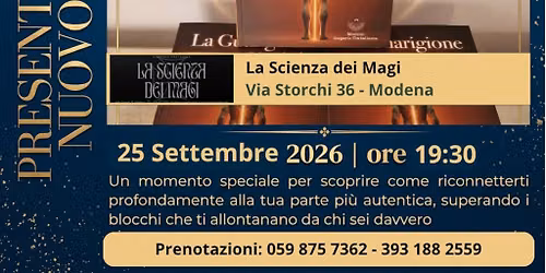 Presentazione del Libro La Guarigione Visibile con l'autore Sebastiano Rivetti — Viale Storchi 36, 41121 Modena, Italy