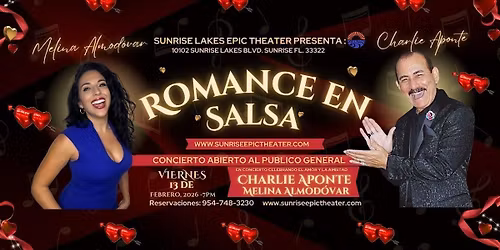 Charlie Aponte & Melina Almod\u00f3var "Romance en Salsa"