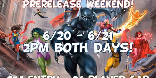 Marvel Super Heroes Prerelease (6\/20)