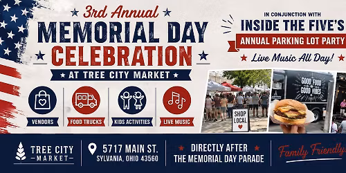 Tree City Market | Memorial Day | 2026