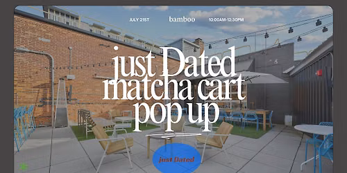 justDated Matcha Cart Popup