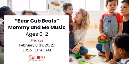 "Bear Cub Beats" Mommy and Me Music \u2014 Ages 0-2