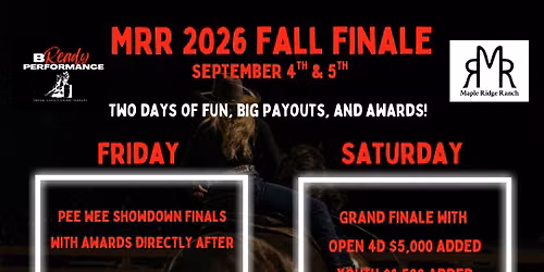 MRR 2026 Fall Finale