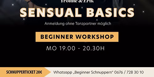 Beginner Workshop \u2013 Bachata Sensual Basics \ud83d\udc83\ud83d\udd7a\u2764\ufe0f