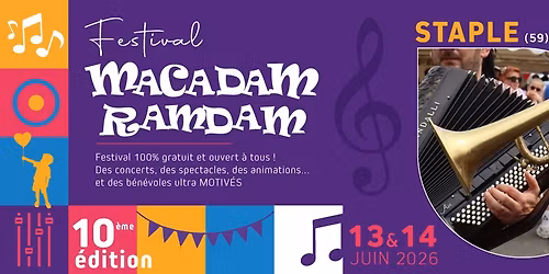Festival MACADAM RAMDAM 2026