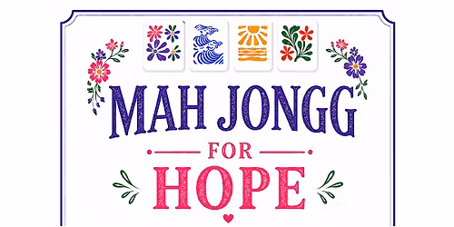 Mah Jongg for Hope