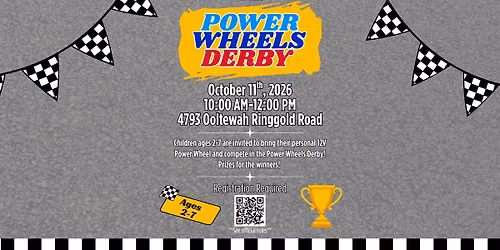 Power Wheels Derby: Ages 2-7