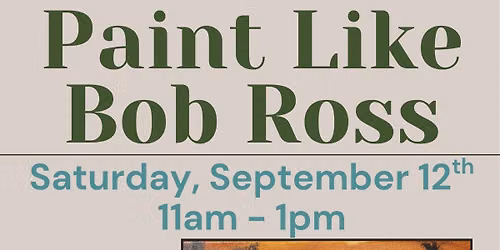 Paint Like Bob Ross