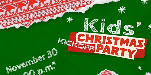 Kids' & Preschool Christmas Party