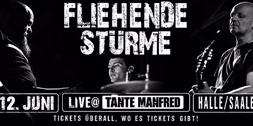 FLIEHENDE ST\u00dcRME - Die 80er Dark-Punk-Legenden live!