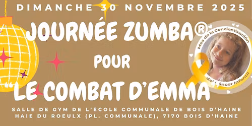 Journée Zumba® pour "Le combat d'Emma"