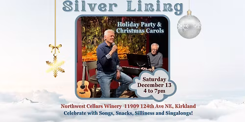Holiday Party & Christmas Carols with Silver Lining