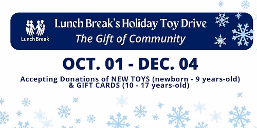 Holiday Toy Drive - The Gift of Community