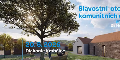 Slavnostn\u00ed otev\u0159en\u00ed komunitn\u00edch dom\u016f Za Humny 1\u20133 | Diakonie Krab\u010dice