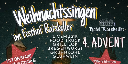 Weihnachtssingen im Festhof