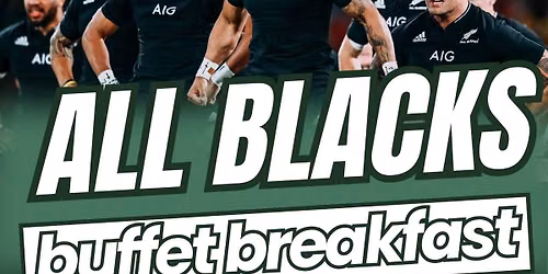 All Blacks Buffet Brekfast