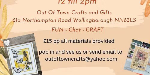 Card making workshop 