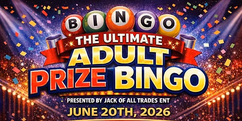 The Ultimate Adult Prize Bingo 