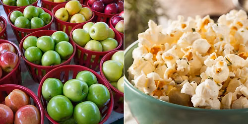 Chefs on Wheels: Apple Tasting & Popcorn with Herbs
