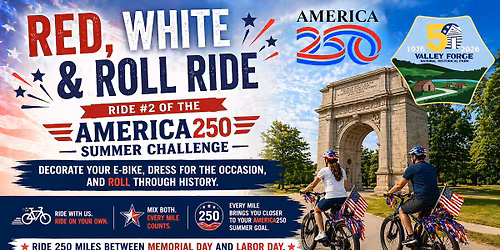 Red, White, and Roll Ride