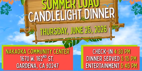 Summer Luau Senior Candlelight Dinner
