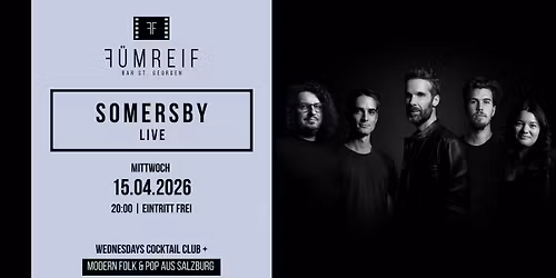 SOMERSBY LIVE | Wednesdays Cocktail Club