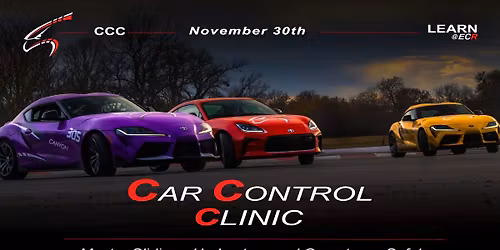Car Control Clinic @ ECR