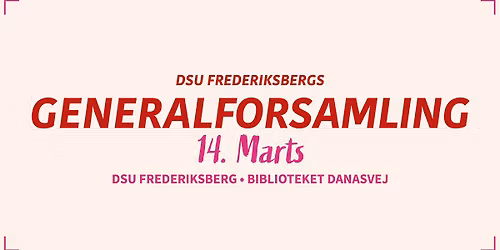 Ordin\u00e6r Generalforsamling