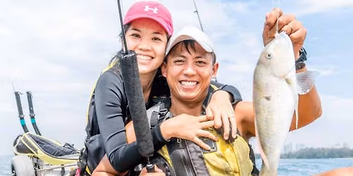 Kayak Fishing in Singapore, Sentosa, East Coast: Day Adventure