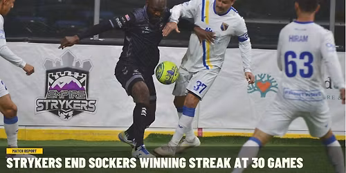 San Diego Sockers at Empire Strykers Arena Soccer at Toyota Arena - CA