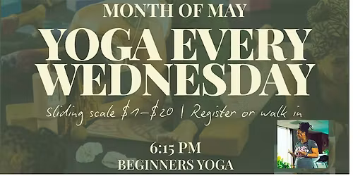 Beginners Yoga Wednesday 6:15 PM