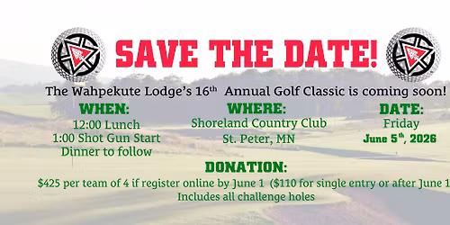 16th Annual OA Golf Classic