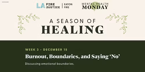 A Season of Healing - Week 3