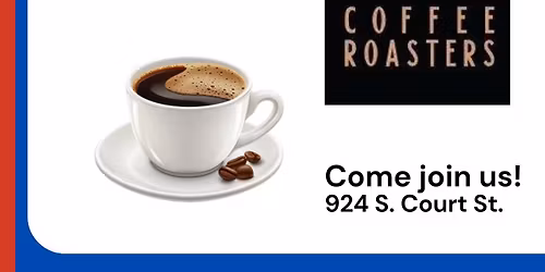 Coffee and conversation hosted by the Crown Point Democratic Precinct Organization