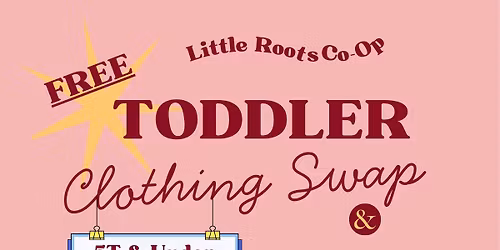 Toddler Clothing Swap & Repair Station 