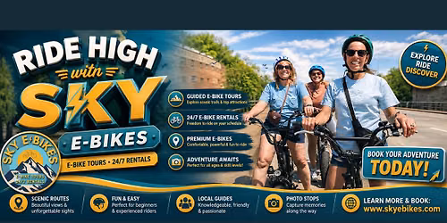 Ride High with Sky E-Bikes \ud83d\udeb4\u26f0\ufe0f