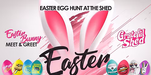 The Grate Egg Hunt @Grateful Shed \ud83d\udc30Easter Bunny\ud83d\udc30(Wisconsin Dells)