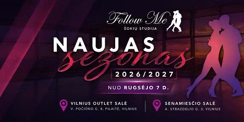 \u0160oki\u0173 grup\u0117s suaugusiems Vilnius Outlet ir senamiestyje