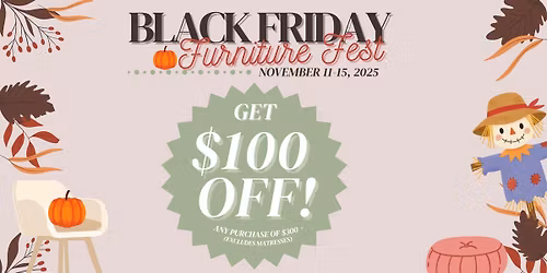 Black Friday Furniture Fest