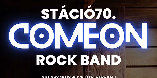 \ud83c\udfb8 ComeOn Rock Band @ V2 Rock Pub \u2013 \u00c9l\u0151 koncert! \ud83c\udfb8