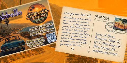 A Cabbello Presents California Dreamin' - The SoCal Sound (1965-1985)